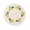 White-M, variant on Boho Style Floral Printed Round Rope Woven Heat Resistant Placemats, Thick Braided Dining Table Pads Protecting Countertops From Hot Cookware During Daily Family Kitchen Meal Service,