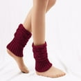 thumbnail image 4 of TBWNWG Thermal Knitted Boot Leg Warmers Ankle Socks Cozy Lined Non Winter Wear For Outdoor Activities And Daily Comfort Stretch Fit,Size 15cm, 4 of 6