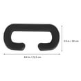 thumbnail image 2 of LOLIPPYY 2pcs Replacement VR Pad Foam Black for VR Gaming with Easy Replacement, 2 of 8