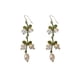 thumbnail image 1 of French Retro Elegant White Lily In Valley Earrings Sweet And Gentle Niche, 1 of 5