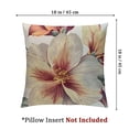 thumbnail image 4 of Creowell Throw Pillow Covers Blossom Peony Roses Square 2pcs Sofa Pillow Covers Floral Flower Abstract White Romantic Bouquet Feminine Beautiful Petal Colorful Yellow Red Green Cushion Cases White, 4 of 7