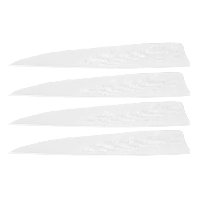 Plumes, 20 Pcs 4 Pouces pour Flèches Extérieures Noir, Rouge, Bleu, Vert, Blanc, Orange, Jaune