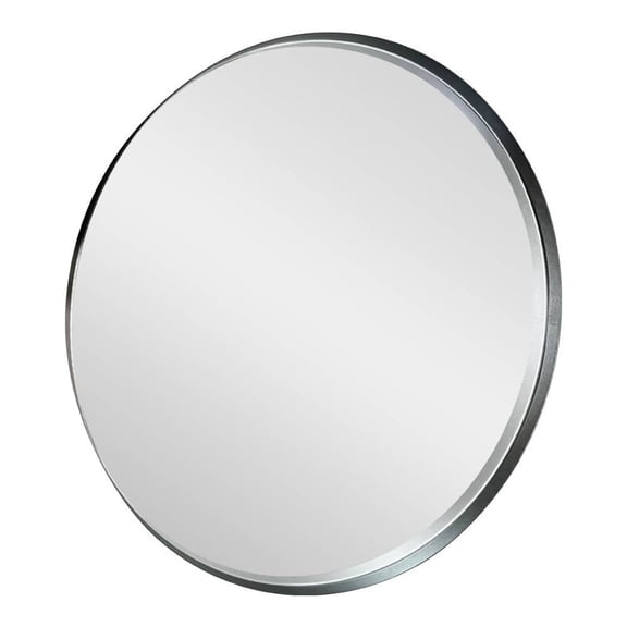 Espejo Hometrends Circular de Aluminio Negro