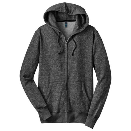 District Men's Full-Zip Marled Fleece Hoodie