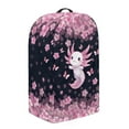thumbnail image 4 of FKELYI Blender Dustproof Cover Coffee Maker Dust Cover Pink Cherry Floral Axolotl Print Anti Fingerprint Stain Resistant Stand Mixer Protector Covers with Handle, 4 of 6