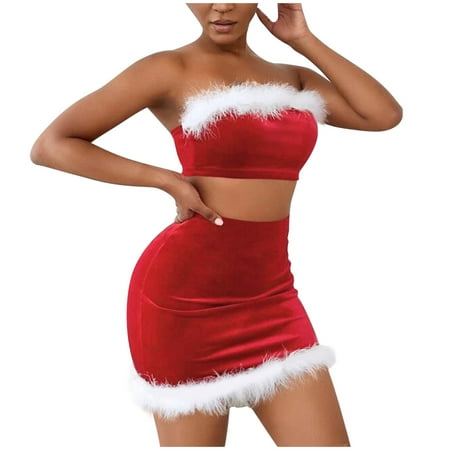 Levmjia Woman Exotic Lingerie Sets Babydoll Lingerie Lace Women s Home Underwear Christmas Erotic Lingerie Gold Velvet Stitching Sexy Lingerie Set