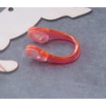 thumbnail image 2 of 3 uds Clip de nariz para nadar niños plástico de silicona impermeable transparente multicolor tapones para la nariz Protector para entrenamiento de adultos deportes acuáticos TUNC Sencillez, 2 of 5