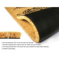 thumbnail image 5 of Rugsmith Machine Tufted Four Feathers Indoor And Outdoor Coir Doormat, 18" X 30", 5 of 5
