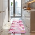 thumbnail image 4 of Pink Christmas Tree Kitchen Rug Mat,Kitchen Runner Rugs Non Skid Washable,Decorative Kitchen Floor Mats for Kitchen,Sink,Laundry,17"x47.2", 4 of 7