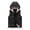 Black-C, variant on Men's Winter Puffer Vest Removable Hooded Quilted Padded Sleeveless Vest Casual Slim Fit Warm Zip up Cotton Jacket Outerwear Navy