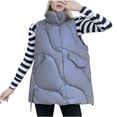 thumbnail image 2 of LOVZFMLL Vestes pour Femmes 10 Couleurs Mode Femmes Manteau d'Hiver Chaud Veste Matelassée, 2 of 5