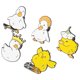 thumbnail image 3 of 1 juego de lindos broches de pato pintados, adorables insignias de solapa, alfileres de ropa con dibujos animados, 3 of 7