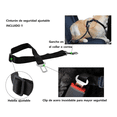thumbnail image 3 of Funda Protector Cubre Asiento Para Mascotas De Coche Gris, 3 of 5