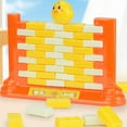 thumbnail image 2 of Push Brick Wall Game Mini Building Blocks Stacking Toy Parent-Child Interactive Educational Desktop Board Game Toddlers Boys Girls Birthday Gift, 2 of 7