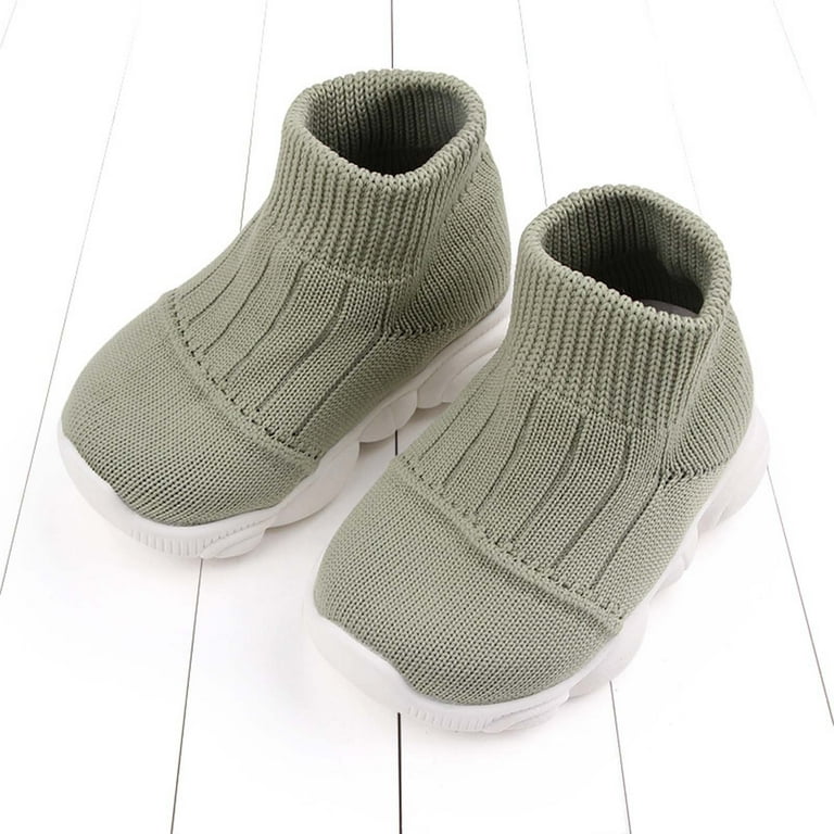 gakvbuo Clearance items all 2022!Shoes For The First Time Baby Walker, Baby  Casual Soft Shoes Flying Woven Breathable Toddler Shoes Baby First Walking  Trainers Sports Shoes For Infant Boys Girls 