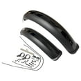 thumbnail image 2 of jinwen Bike Mudguard Front Rear Set Components for Mountain Bike Traveling Outdoor Black, 2 of 9