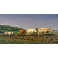 thumbnail image 2 of Rosa Bonheur 14x9 Black Ornate Wood Framed Double Matted Museum Art Print Titled: Ploughing in Nevers (1849), 2 of 5