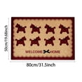 thumbnail image 2 of ERK 1Pcs Horse Zodiac Year Themed Area Rug For Home Floor Mat With Modern Design, 2 of 5