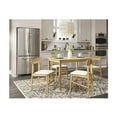 thumbnail image 6 of Progressive Furniture Nori 5 Piece Wood Dining Table Set w/ 4 Chairs Tan/Natural, 6 of 6