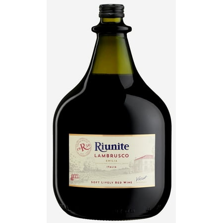 Riunite Lambrusco Red Wine Italy, 3 L Bottle, 8% ABV
