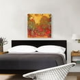 thumbnail image 2 of ARTCANVAS La Maison Vue Du Jardin Aux Roses Canvas Art Print by Claude Monet - Size: 26" x 26" (0.75" Deep), 2 of 9