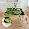 thumbnail image 2 of WYYP Plant Leaves Square Fitted Tablecloth 100% Polyester Fiber 52*52, 2 of 8