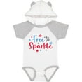 thumbnail image 3 of Inktastic 4th of July Free to Sparkle in Red White and Blue Boys or Girls Baby Bodysuit, 3 of 5