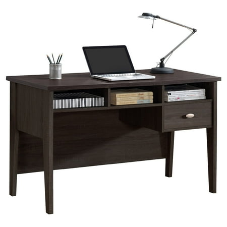 CorLiving Folio Single-Drawer Desk, Black Espresso