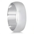 thumbnail image 2 of SZUL Women's 6mm Domed Wedding Band in 14K White Gold, 2 of 4