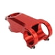 thumbnail image 5 of Vástago de bicicleta de montaña, vástago de bicicleta Vástago de bicicleta de carretera de aluminio rojo Elevador de vástago de bicicleta Artesanía excepcional, 5 of 9