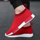 thumbnail image 3 of Zapatos para hombre, calcetines transpirables, zapatos de tabla, zapatos deportivos casuales de tejido volador de moda para hombre, zapatos de malla para estudiantes de estilo coreano para hombre, 3 of 5