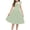 A43-Light Green, variant on Hessimy Girls Long Sleeve Princess Party Bow Tie Tulle Skirt Holiday Birthday Wedding Outfit,special occasion(Red,15-16 Years)