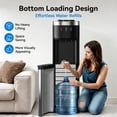 thumbnail image 4 of UrbanSync Bottom-Load Water Dispenser for Home, 3–5 Gallons, Hot, Cold & Room Temperature, Child Lock, Gray, New, 4 of 7