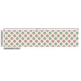 thumbnail image 2 of Ambesonne Christmas Fabric by the Yard Upholstery, Norwegian Rose, 2 Yards, Red Green White, 2 of 4