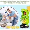 thumbnail image 2 of Pistola de juguete Dino para juego de disparos con objetivo electrónico y bolas de espuma, 2 of 5