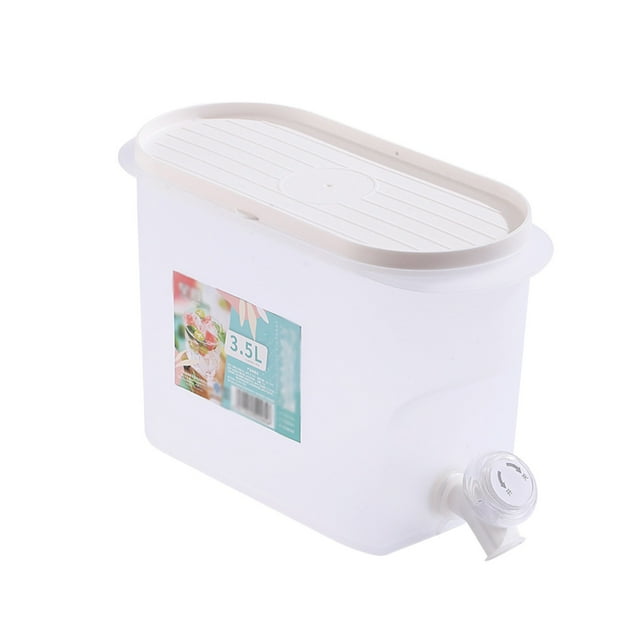 Cold Water Kettle with Faucet for Women, 3.5 L Capacity, Heat-Resistant Plastic, Insulated Design, Non-Slip Base, Drip-Free Spout, Ergonomic Handle