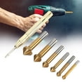 thumbnail image 3 of Chamfer Bevel Drill Cutter Bit, Fitter Punch Chamfer Cutter, Plastic Truncking For Shoe Molding Soft Wood Parts, 3 of 8