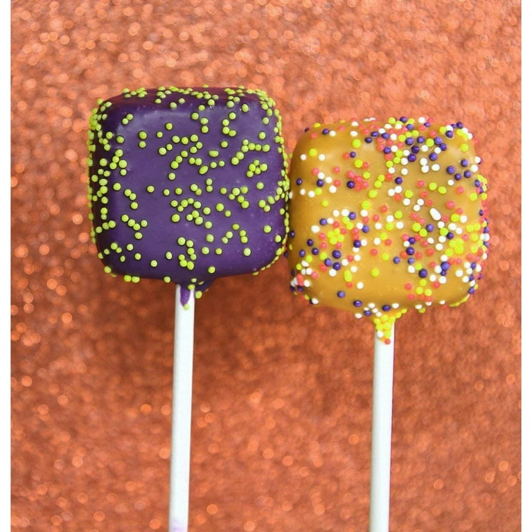 300 Pack Cake Pop Sticks 4 Inch Paper Treat Sticks for Lollipops, Candy  Apples, Suckers (White) 