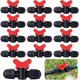thumbnail image 1 of 20 Piezas Válvula de Interruptor de Goteo Manguera de Riego de PE Bloqueo de 16 Mm Conector de Válvula de Conexión de Púas Válvula de Manguera de Púas Jardín - Detener/Abrir Flujo de Agua, 1 of 5