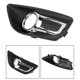 thumbnail image 5 of 1 Pair for Citroen C4 2008-2011 Chrome Front Bumper Fog Lamp Light Cover Front Fog Lamp Frame, 5 of 5