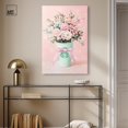 thumbnail image 3 of Pastel Floral Coffee Cup Canvas Print Glam Art Prints by Art Remedy, Gallery Wrapped, 24 x 36, 3 of 7