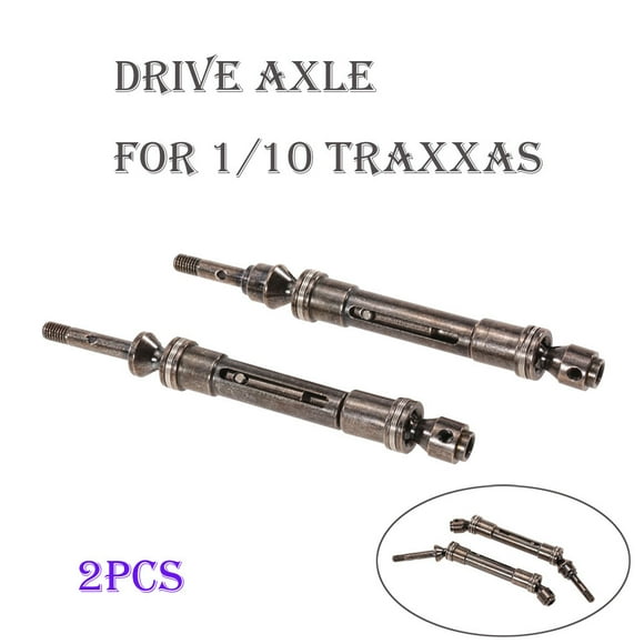 1/10 RC Car Accessory Drive Axle Transmission Shaft For Traxxas 4x4 Dark Gray