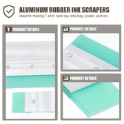 Landege 2-Pack Screen Printing Scrapers Set - Screen Printing Scraping Tools and Accessories for Crafting