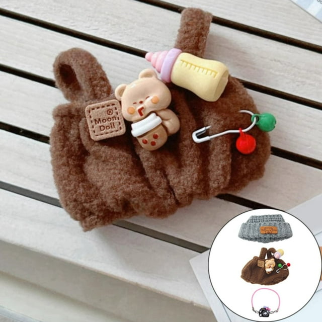 Cqxid Doll Costumes Under $10 Toys and Hobbies Clothes For DOLL Clothes Outfits For Ropa Accessories Include Clothes Camera Backpack Small Bottle Pendant Pefect Accessories For DOLL