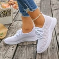 thumbnail image 4 of YOUYEDIAN Orthopedic Shoes for Women Wide Non Slip Slip on Mesh Sneakers Spring Walking Comfortable Closed Toe Arch Support Shoes, 4 of 5