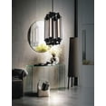 thumbnail image 1 of CWI Lighting 4 Lumière vers le Bas Mini Pendentif avec Finition Noire, 1 of 3