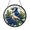 Acrylic 3.5 Inch, variant on Blue Jay Stained Glass Window Hanging, Bird Suncatcher Decor