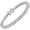 White Silver, variant on Moissanite Tennis Bracelet for Women and Men, 925 Sterling Silver White Gold Plated, Lab Created Diamond Bracelet