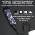 thumbnail image 5 of KQJQS Electric Lighters Rechargeable,Ultra-Thin USB C Windproof Plasma Lighter with LED Indicator Light for Cigar Cigarette,Rainbow, 5 of 5
