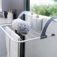 thumbnail image 1 of Dvkptbk clothes rack Stainless Steel Hanging Clothes Drying Rack Foldable Window Balcony Laundry Drying Hanger Space Saving Storage Rack for Towels Clothes Socks Home Use, 1 of 6